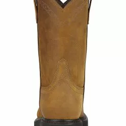 Ariat Men's Sierra Western Work Boots - Soft Toe -UK Winter Shoes Sales 2023 030134 BR BK