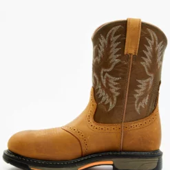 Ariat Workhog Western Work Boots - Composite Toe -UK Winter Shoes Sales 2023 030283 D7 P3