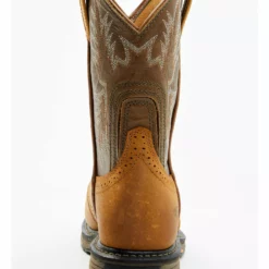 Ariat Workhog Western Work Boots - Composite Toe -UK Winter Shoes Sales 2023 030283 D7 P5