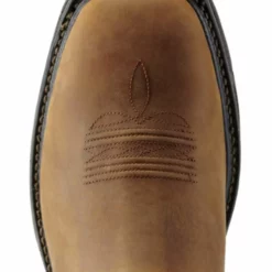 Ariat Men's Workhog H2O Waterproof Steel Toe Western Work Boots -UK Winter Shoes Sales 2023 030432 BR P4