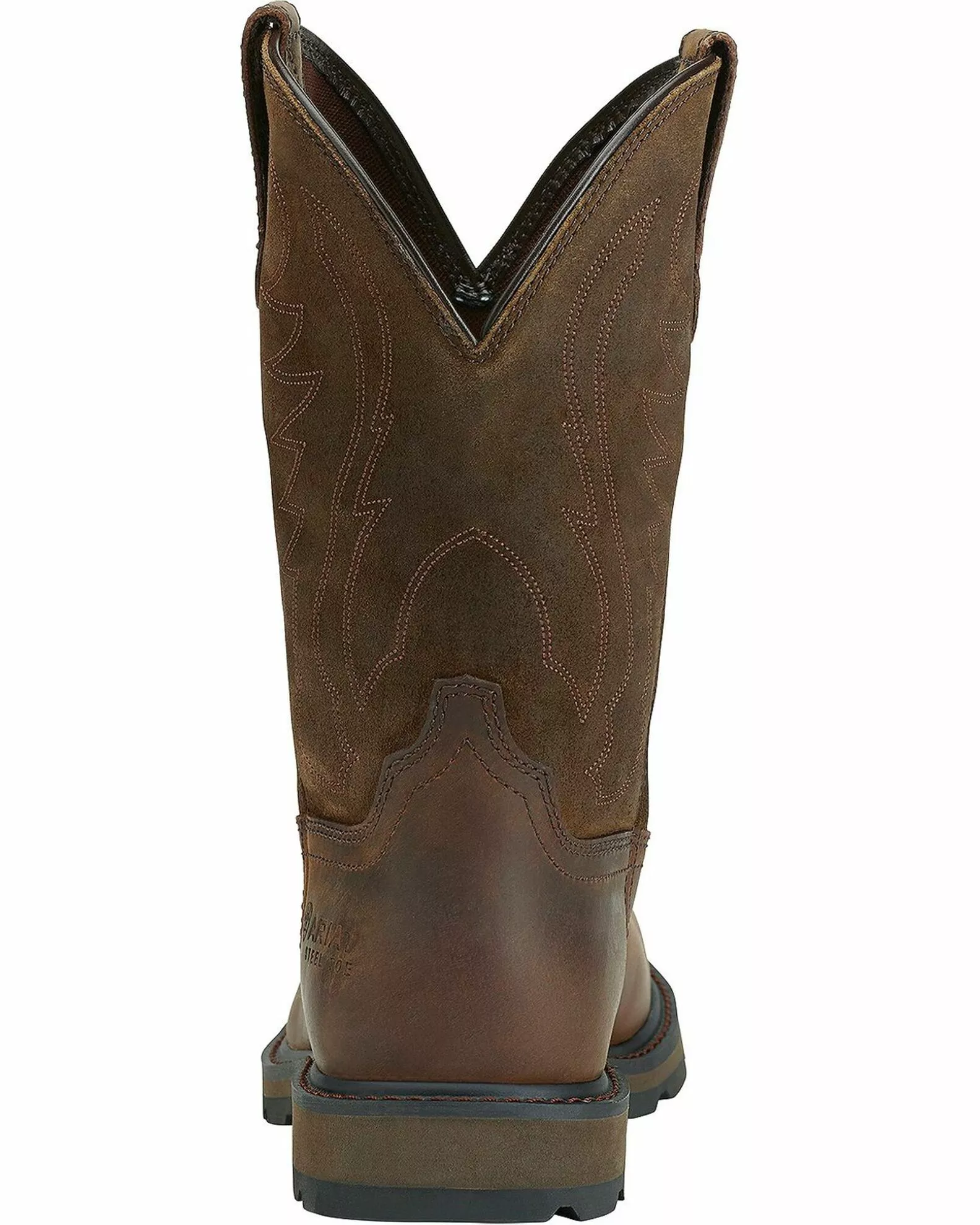 Ariat Men's Groundbreaker Pull On Work Boots - Steel Toe 6 Ariat Men's Groundbreaker Pull On Work Boots - Steel Toe - Image 4