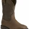Ariat Groundbreaker Waterproof Western Work Boots - Steel Toe
