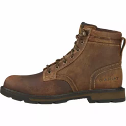 Ariat Men's Groundbreaker 6" Lace-Up Work Boots - Soft Toe -UK Winter Shoes Sales 2023 030853 41 LT