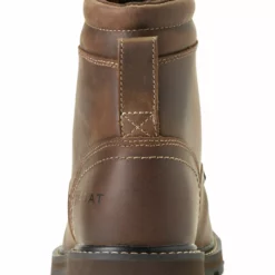 Ariat Men's Groundbreaker 6" Lace-Up Work Boots - Soft Toe -UK Winter Shoes Sales 2023 030853 41 P3