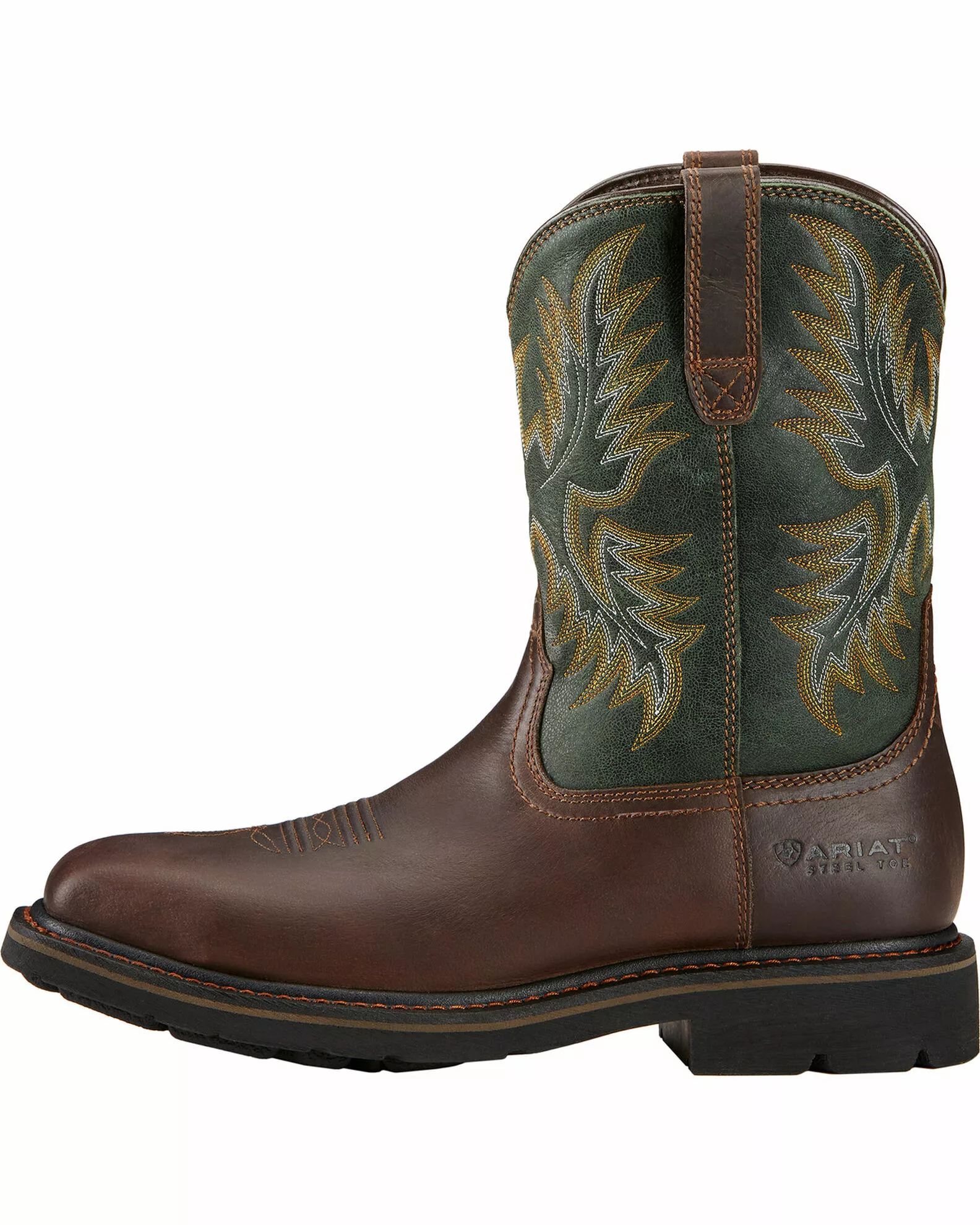 Ariat Men's Sierra Steel Toe Work Boots 4 Ariat Men's Sierra Steel Toe Work Boots - Image 2