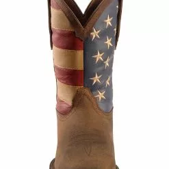 Rebel By Durango Men's Steel Toe American Flag Western Work Boots -UK Winter Shoes Sales 2023 038831 41 FT