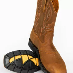 Cody James® Men's Broad Square Composite Toe Western Work Boots -UK Winter Shoes Sales 2023 0502L9 41 BM