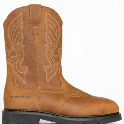 Cody James® Men's Broad Square Composite Toe Western Work Boots -UK Winter Shoes Sales 2023 0502L9 7010 RT