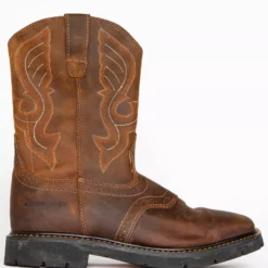 Cody James® Men's Broad Square Toe Western Work Boots -UK Winter Shoes Sales 2023 0502M2 41 RT