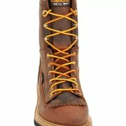 Carolina Men's Logger 8" Steel Toe Work Boots -UK Winter Shoes Sales 2023 0502T1 41 FT
