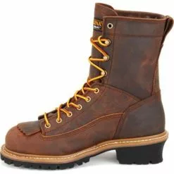 Carolina Men's Logger 8" Steel Toe Work Boots -UK Winter Shoes Sales 2023 0502T1 41 LT