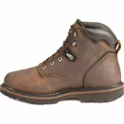 Timberland Men's Brown Pit Boss 6" Work Boots - Steel Toe  -UK Winter Shoes Sales 2023 050751 41 LT