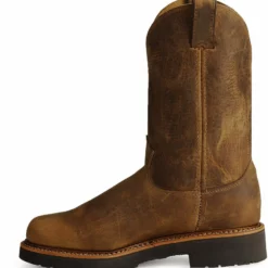 Justin Men's J-Max Blueprint Bay Gaucho EH Pull On Work Boots - Soft Toe -UK Winter Shoes Sales 2023 050B43 22 LT