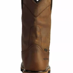 Justin Men's Wyoming Waterproof Internal Met Guard Pull-On Work Boots 15 Justin Men's Wyoming Waterproof Internal Met Guard Pull-On Work Boots -UK Winter Shoes Sales 2023 050D01 41 BK