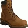 Chippewa Men's Steel Toe Logger Work Boots -UK Winter Shoes Sales 2023 050G20 D7 P1