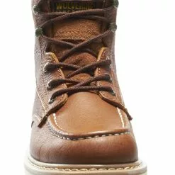 Wolverine Men's Moc Toe Work Boots -UK Winter Shoes Sales 2023 050H32 41 P5