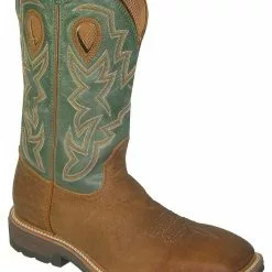 Twisted X Lite Waterproof Pull On Work Boots - Steel Toe