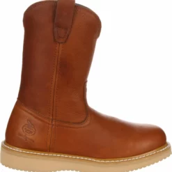 Georgia Boot Georgia Men's Farm & Ranch Wellington Work Boots -UK Winter Shoes Sales 2023 050Q74 15 RT