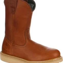 Georgia Boot Men's Wellington Barracuda Work Boots - Steel Toe