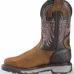 Justin Men's Tanker Western Work Boots - Steel Toe 11 Justin Men's Tanker Western Work Boots - Steel Toe -UK Winter Shoes Sales 2023 050V74 JJ LT