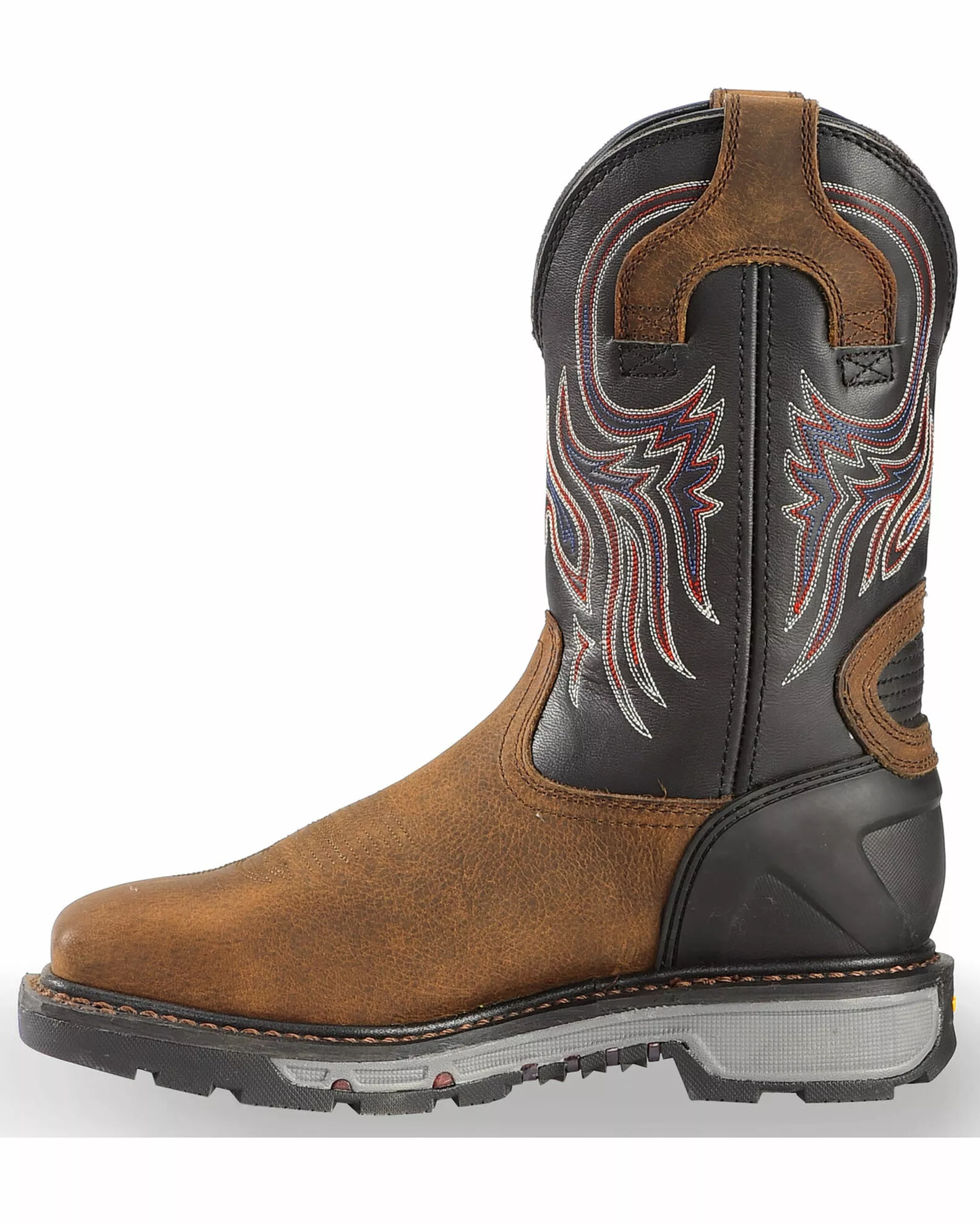 Justin Men's Tanker Western Work Boots - Steel Toe 5 Justin Men's Tanker Western Work Boots - Steel Toe - Image 3