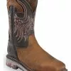 Justin Men's Tanker Western Work Boots - Steel Toe -UK Winter Shoes Sales 2023 050V74 JJ P1
