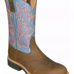 Twisted X Men's Round Toe Pull-On Work Boots