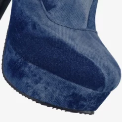 Platform Knee High Boots Womens Ombre Almond Toe Chunky Heel Boots -UK Winter Shoes Sales 2023 072729fd 9f77 4462 afb5 60069e0b7c06