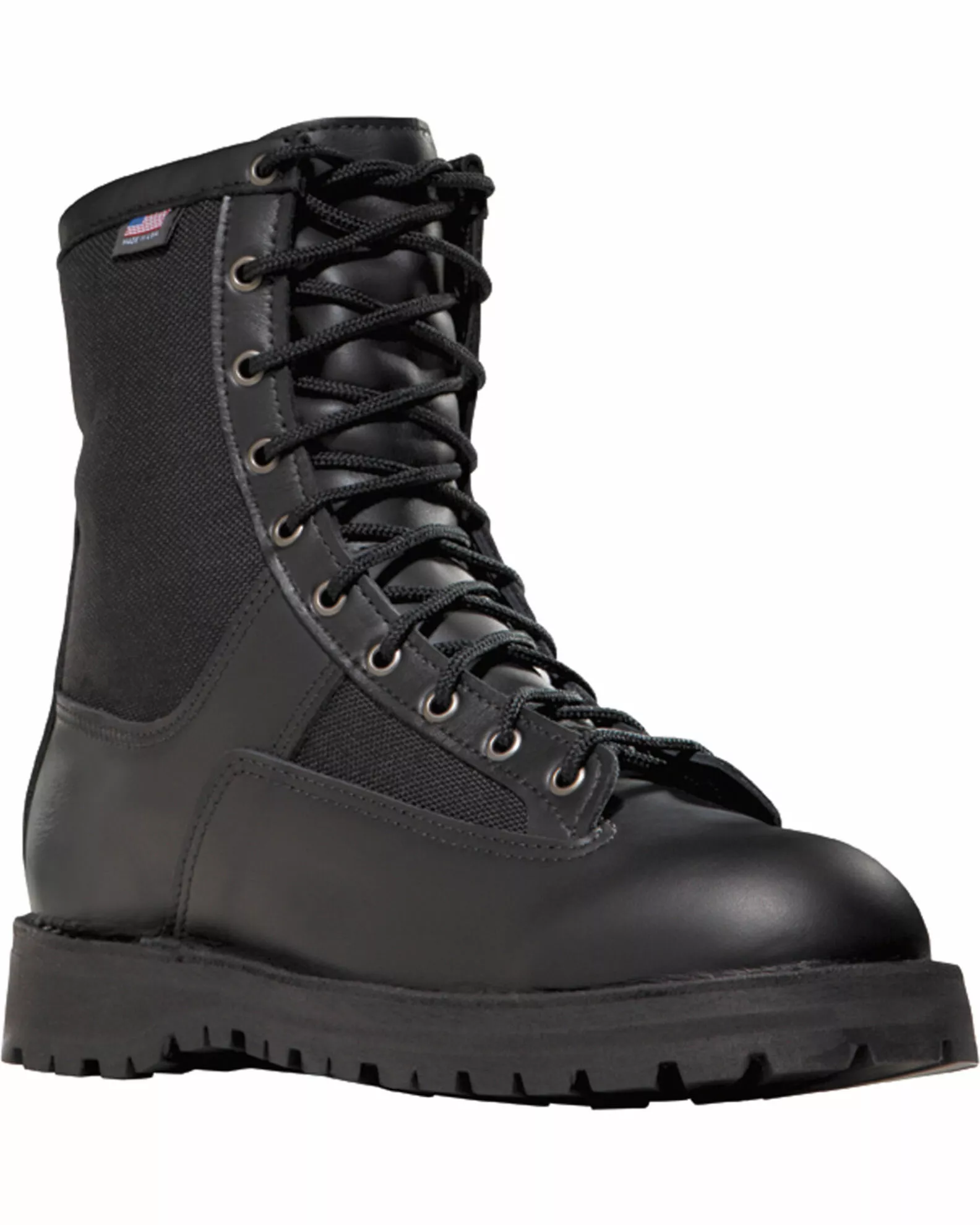 Danner Men's Black Acadia 8" Work Boots - Round Toe 3 Danner Men's Black Acadia 8" Work Boots - Round Toe