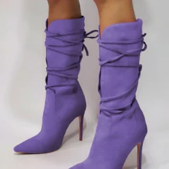 High Heel Boots Women Pointed Toe Lace Up Booties -UK Winter Shoes Sales 2023 18b6ee2f aa31 4bc6 a7e2 9377b4fce3e6