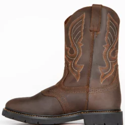 Cody James Men's Western Pull On Work Boots - Round Toe -UK Winter Shoes Sales 2023 2000172363 200 LT