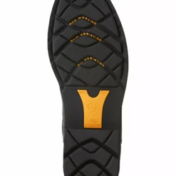 Ariat Sierra Men's Black Work Boots - Steel Toe -UK Winter Shoes Sales 2023 2000213157 201 BM