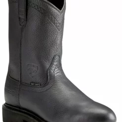 Ariat Sierra Men's Black Work Boots - Steel Toe