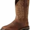 Ariat Men's Groundbreaker Square Toe Western Work Boots -UK Winter Shoes Sales 2023 2000218042 200 P1