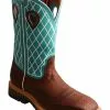 Twisted X Men's Lite Pattern Square Toe Western Work Boots -UK Winter Shoes Sales 2023 2000222064 200 P1