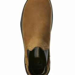 Ariat Men's Turbo Chelsea Waterproof Work Boots - Carbon Toe -UK Winter Shoes Sales 2023 2000259064 200 P4