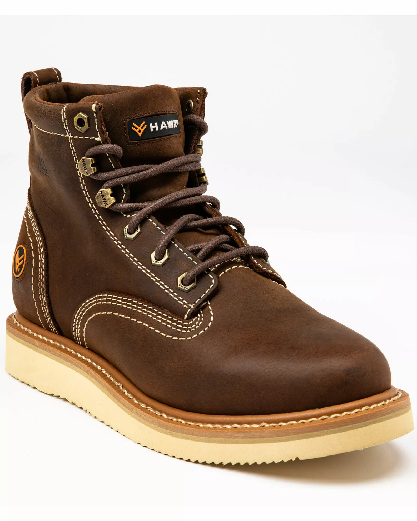 Hawx Men's 6" Lacer Work Boots - Soft Toe 3 Hawx Men's 6" Lacer Work Boots - Soft Toe