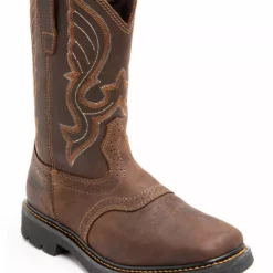 Cody James Men's Saddle Waterproof Western Work Boots - Soft Toe