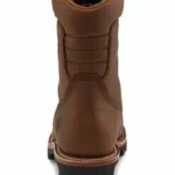 Chippewa Men's Tan Waterproof Logger Work Boots - Steel Toe -UK Winter Shoes Sales 2023 2000294736 280 P3