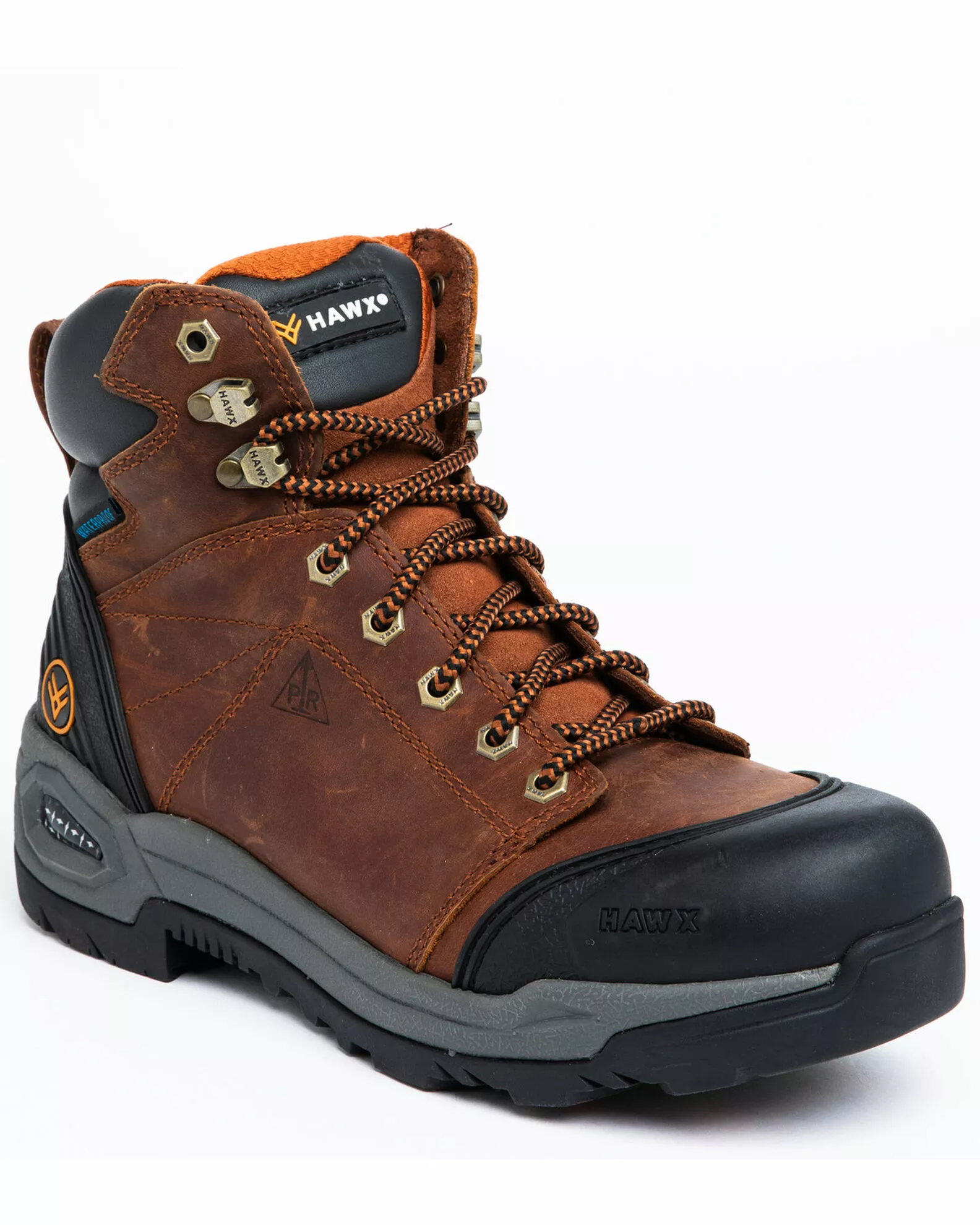 Hawx Men's 6" Crew Chief Waterproof Work Boots - Composite Toe 3 Hawx Men's 6" Crew Chief Waterproof Work Boots - Composite Toe