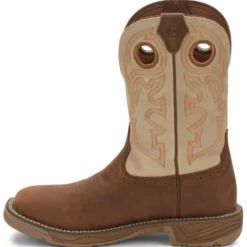 Justin Men's Stampede Rush Western Work Boots - Composite Toe 11 Justin Men's Stampede Rush Western Work Boots - Composite Toe -UK Winter Shoes Sales 2023 2000313687 200 P3