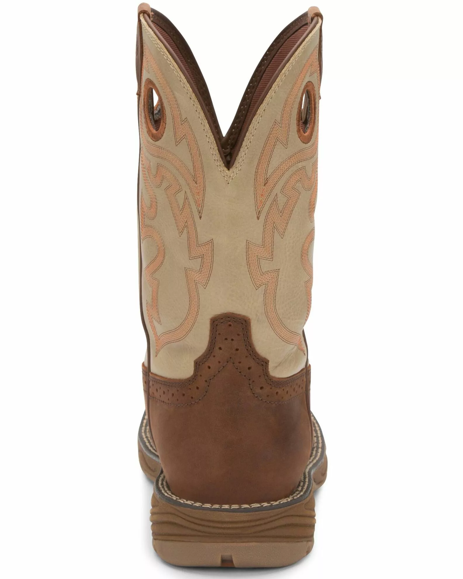 Justin Men's Stampede Rush Western Work Boots - Composite Toe 6 Justin Men's Stampede Rush Western Work Boots - Composite Toe - Image 4