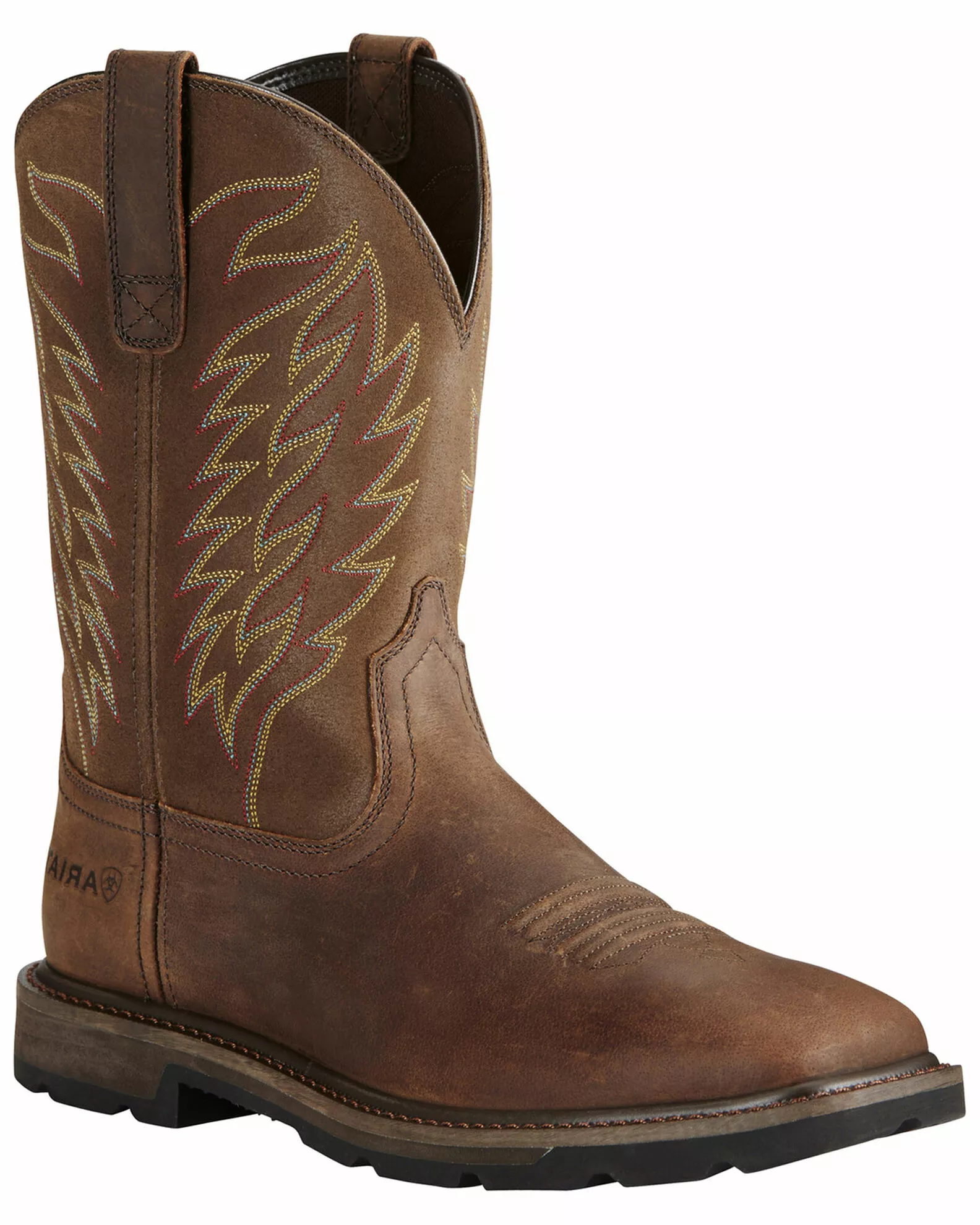 Ariat Men's Groundbreaker Western Work Boots - Steel Toe 3 Ariat Men's Groundbreaker Western Work Boots - Steel Toe