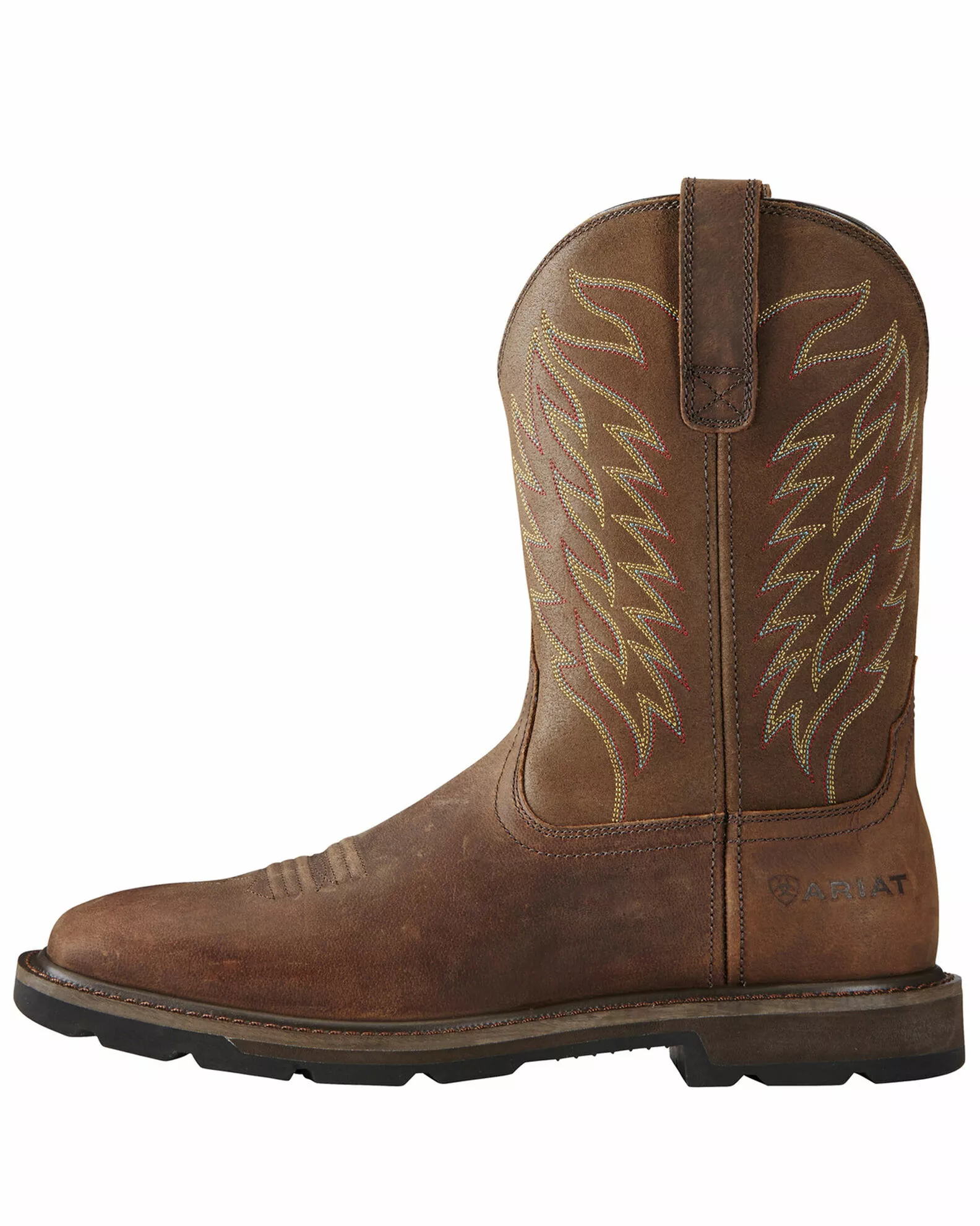 Ariat Men's Groundbreaker Western Work Boots - Steel Toe 4 Ariat Men's Groundbreaker Western Work Boots - Steel Toe - Image 2