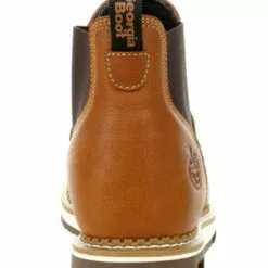 Georgia Boot Men's AMP LT Wedge Chelsea Work Boots - Soft Toe -UK Winter Shoes Sales 2023 2000320685 200 P4