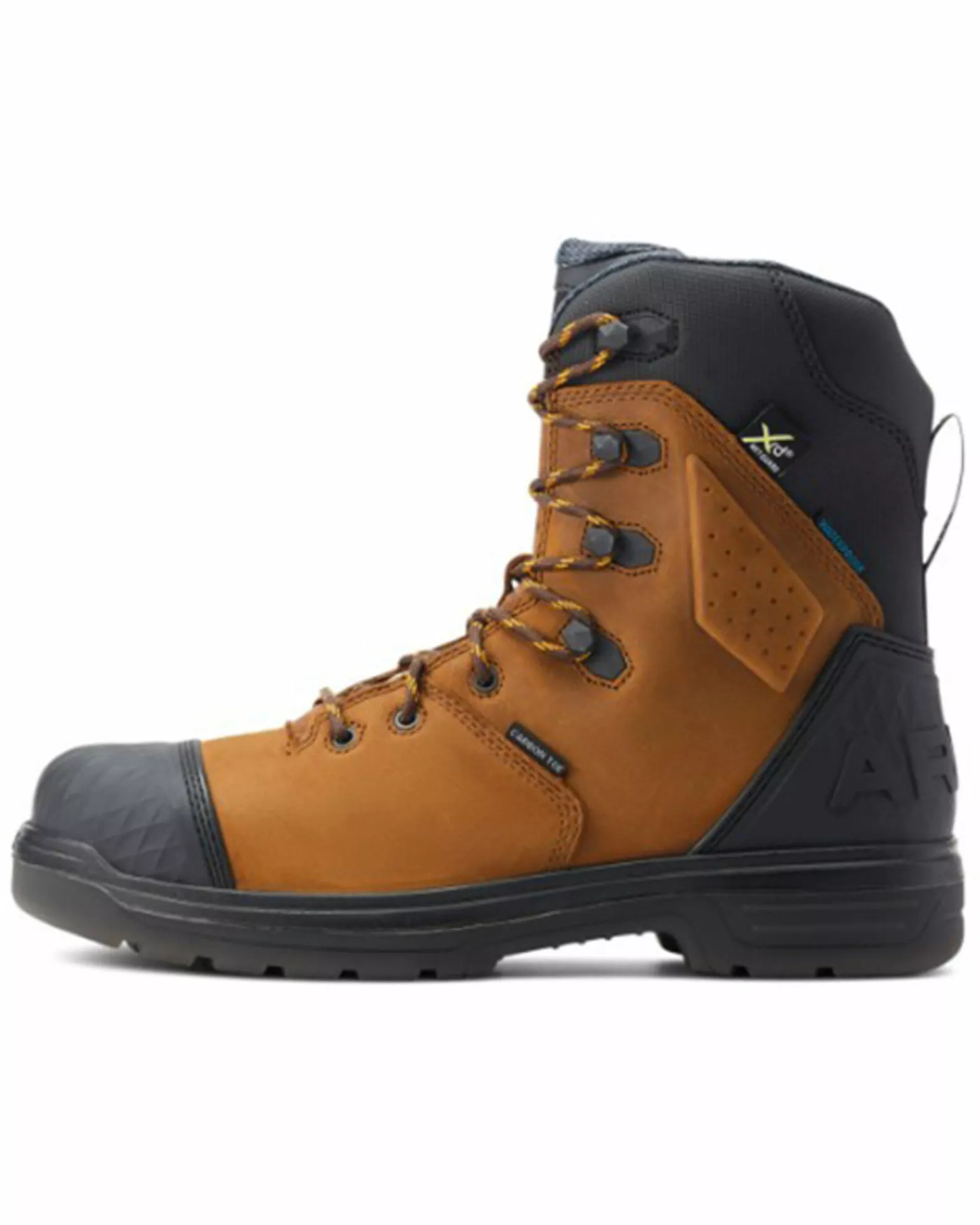 Ariat Men's Turbo Outlaw 8" Lace-Up Met Guard Work Boots - Carbon Toe 4 Ariat Men's Turbo Outlaw 8" Lace-Up Met Guard Work Boots - Carbon Toe - Image 2