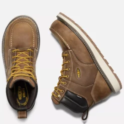 Keen Men's Cincinnati 6" Waterproof Work Boots - Carbon Toe -UK Winter Shoes Sales 2023 2000329013 200 P3