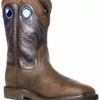 Ariat Men's Dark Brown Groundwork Western Work Boots - Steel Toe -UK Winter Shoes Sales 2023 2000331033 200 P1