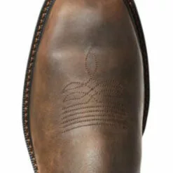 Ariat Men's Dark Brown Groundwork Western Work Boots - Steel Toe -UK Winter Shoes Sales 2023 2000331033 200 P5