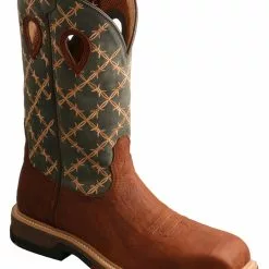 Twisted X Men's CellStretch Western Work Boots - Composite Toe